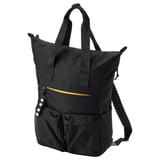 VÄRLDENS Backpack, black, 31x15x49 cm/26 l