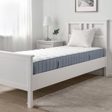 VÅGSTRANDA Pocket sprung mattress, extra firm/light blue, 90x200 cm