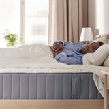 VÅGSTRANDA Pocket sprung mattress, extra firm/light blue, 160x200 cm