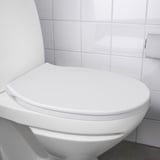 VALLOXEN Toilet seat, white