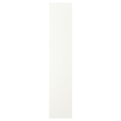 VALLSTENA Door, white, 40x200 cm