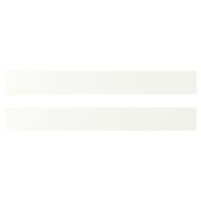VALLSTENA Drawer front, white, 80x10 cm