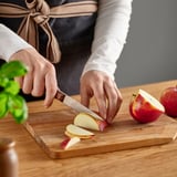 VARDAGEN Paring knife, stainless steel/walnut, 9 cm