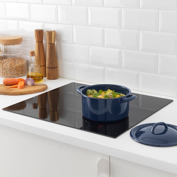 Vardagen Pot With Lid Enamelled Steel Ikea
