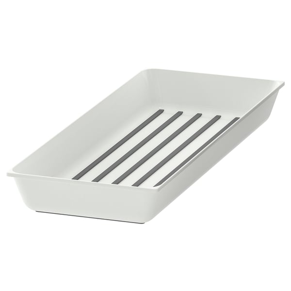 Variera Spice Rack High Gloss White Ikea
