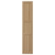 Option: VEDHAMN Door, oak, 40x200 cm