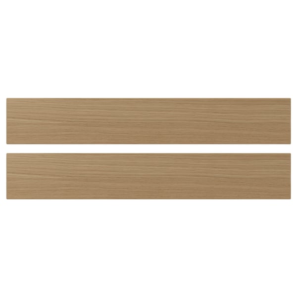 VEDHAMN Drawer front, oak, 60x10 cm