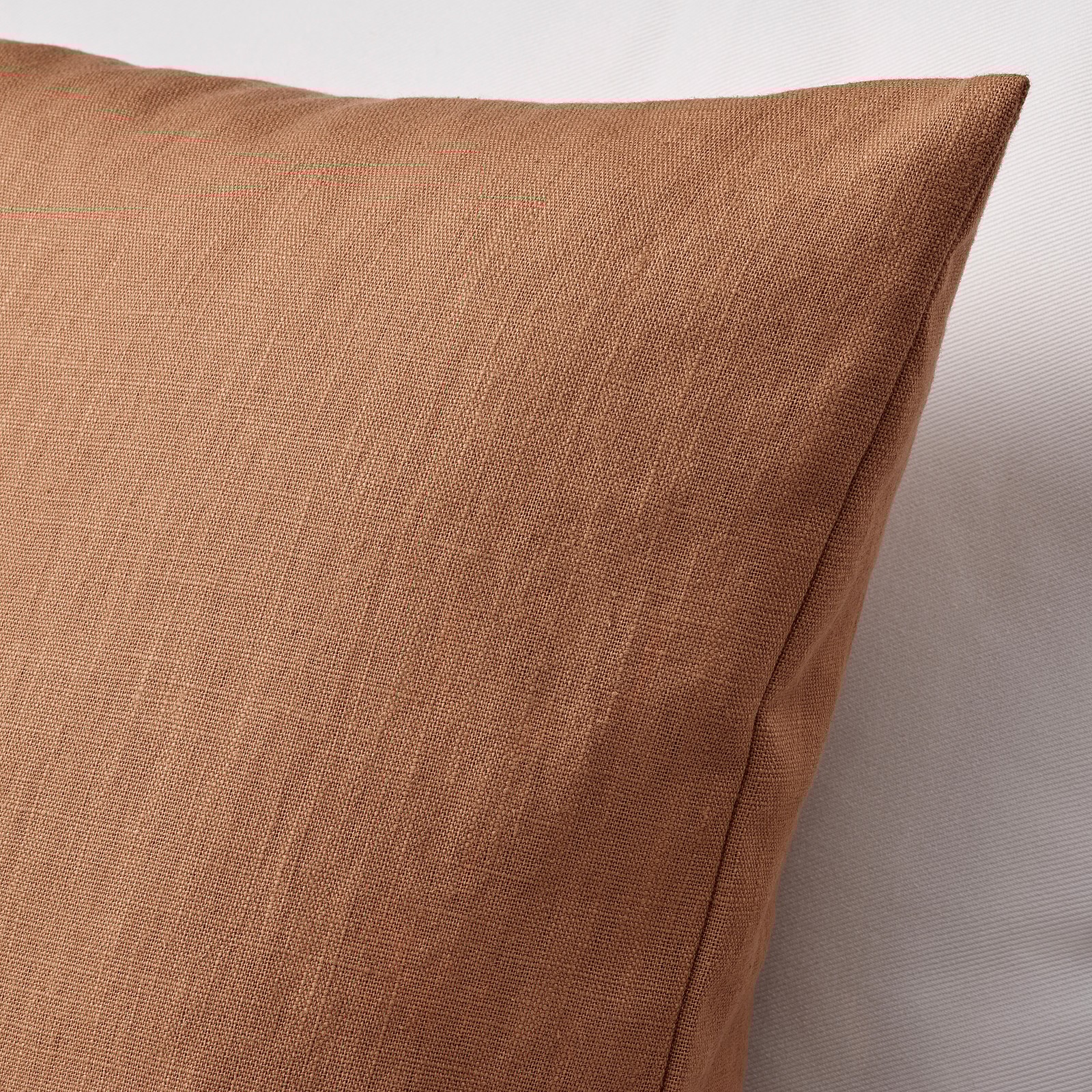 VIGDIS Cushion cover, light brown, 50x50 cm IKEA