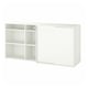 Option: VIHALS Storage combination, white, 190x47x90 cm