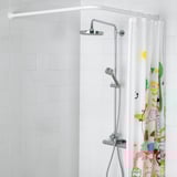 VIKARN Shower curtain rod, white