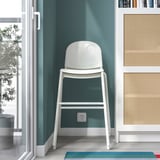VILDGÅS Junior chair, white/white