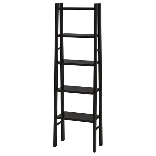 VILTO shelving unit, black, 46x150 cm IKEA