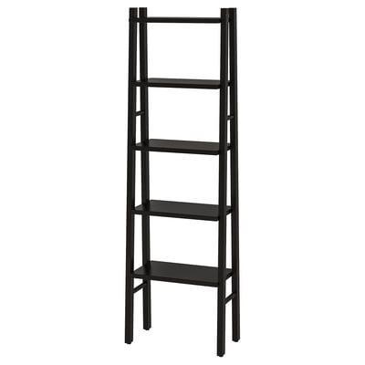 VILTO Shelving unit, black, 46x150 cm