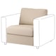 VIMLE 1-seat section, Hallarp beige