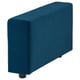 VIMLE Armrest, with wide armrests/Djuparp dark green-blue