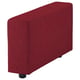 VIMLE Armrest, with wide armrests/Lejde red/brown