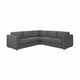 Option: VIMLE Corner sofa, 4-seat, Hallarp grey