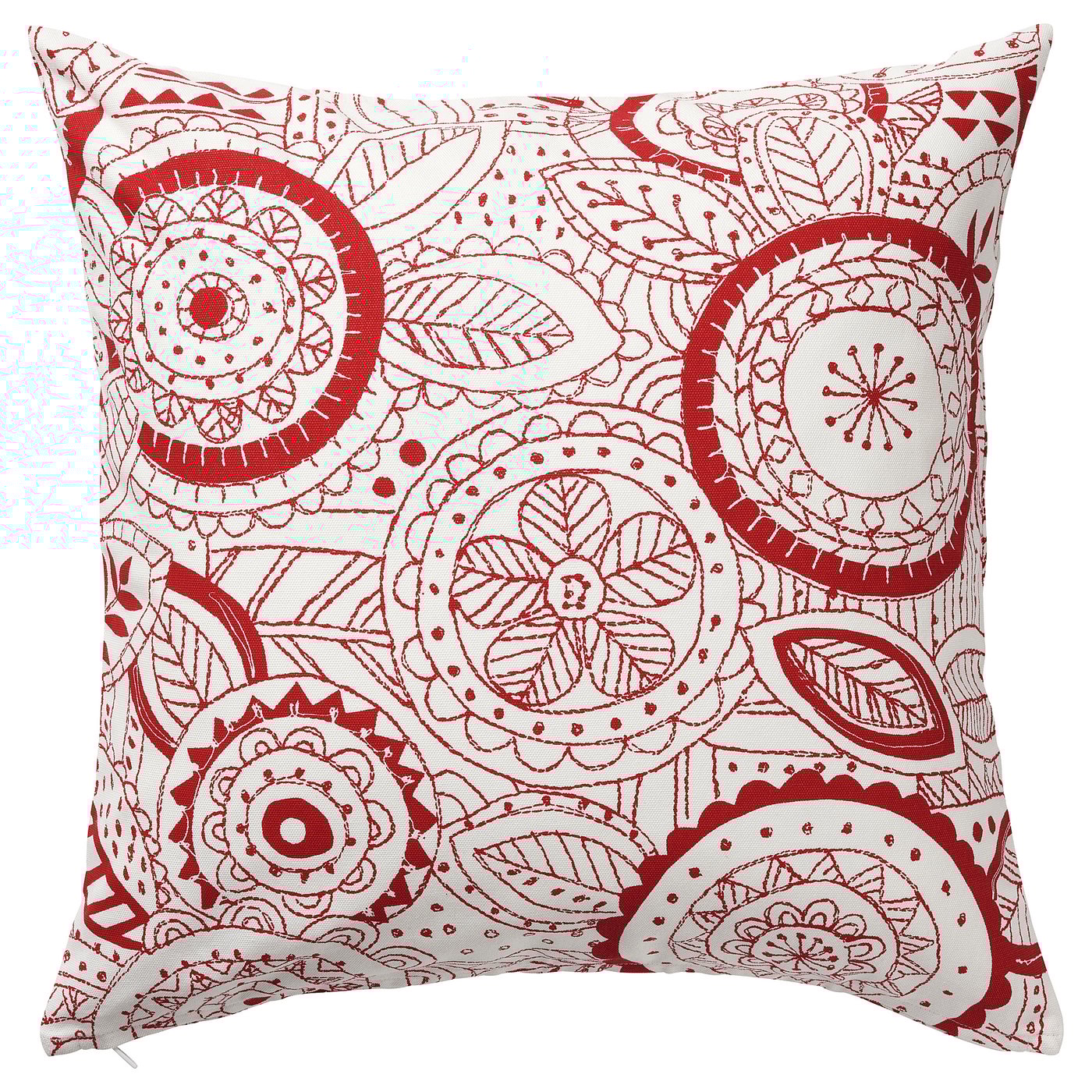 Vinter 2019 Cushion Cover White Red Ikea