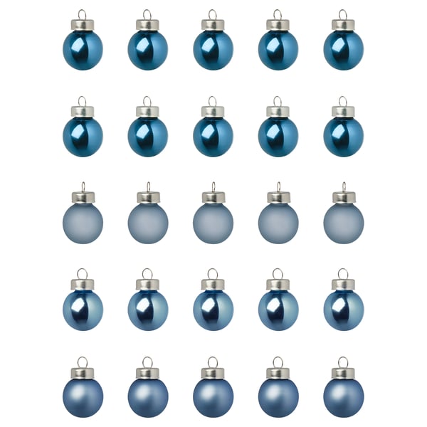 Vinterfest Decoration Bauble Blue Ikea