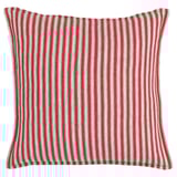 VINTERFINT Cushion cover, striped red/white, 50x50 cm