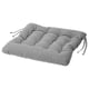 VIPPÄRT Chair pad, dark grey, 38x38x6 cm