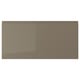 VOXTORP Drawer front, high-gloss dark grey-brown, 80x40 cm