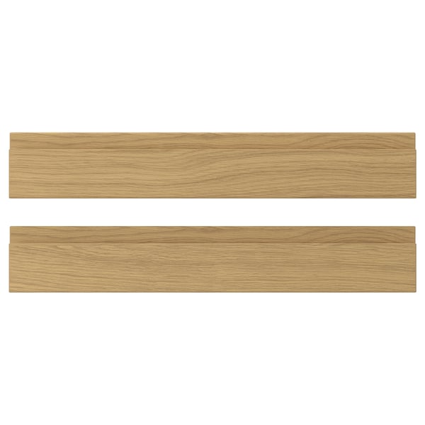 VOXTORP Drawer front, oak effect, 60x10 cm