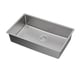 Option: VRESJÖN Inset sink, 1 bowl, stainless steel, 73x44 cm