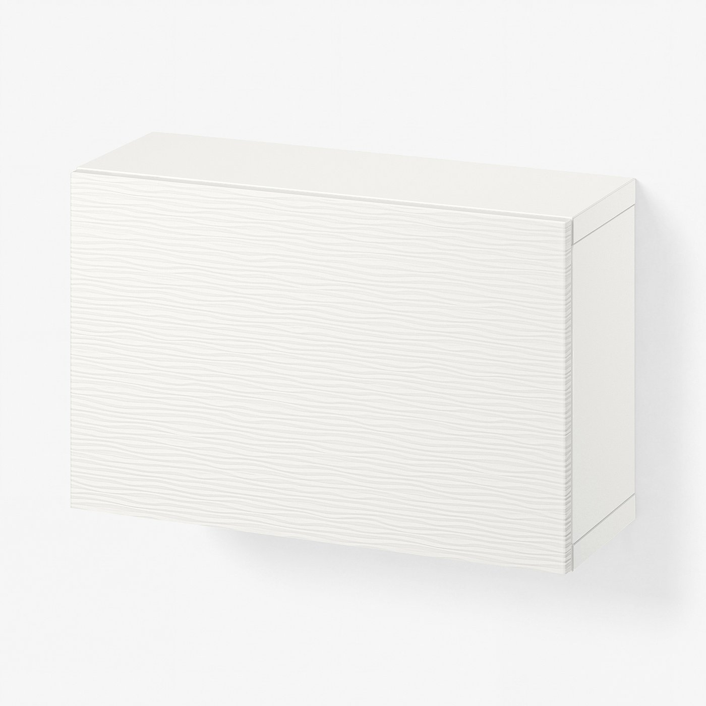 BESTÅ Combinație corp suspendat, alb/Laxviken alb, 60x22x38 cm