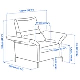 Ilustrație cu măsurători pentru produs: FAMMARP.