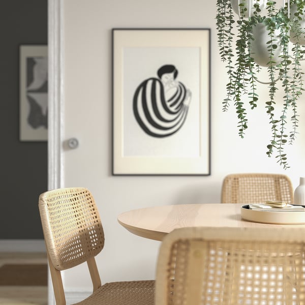 FEJKA Plantă artificială, interior/exterior suspendată/eucalipt, 9 cm