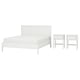 GULLABERG Mobilier dormitor, set 3 piese, alb, 140x200 cm