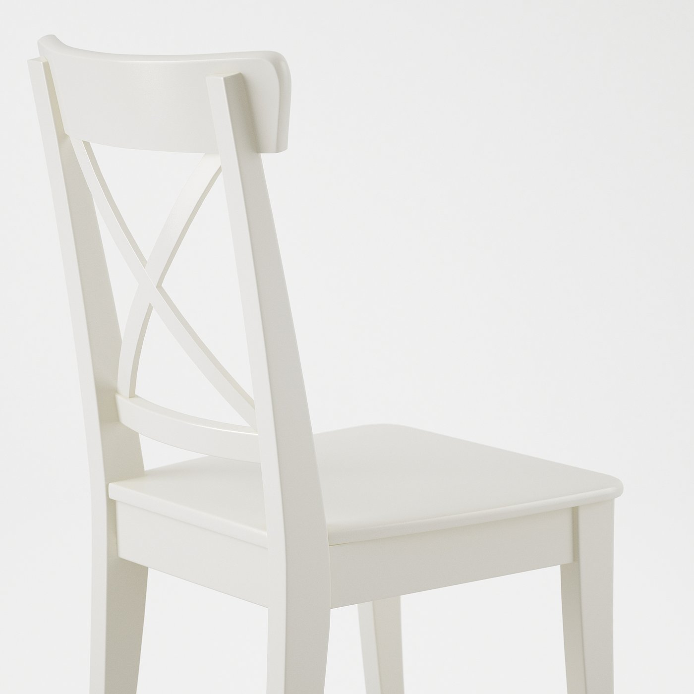 Ingatorp Ingolf Masă 4 Scaune Alb Ikea