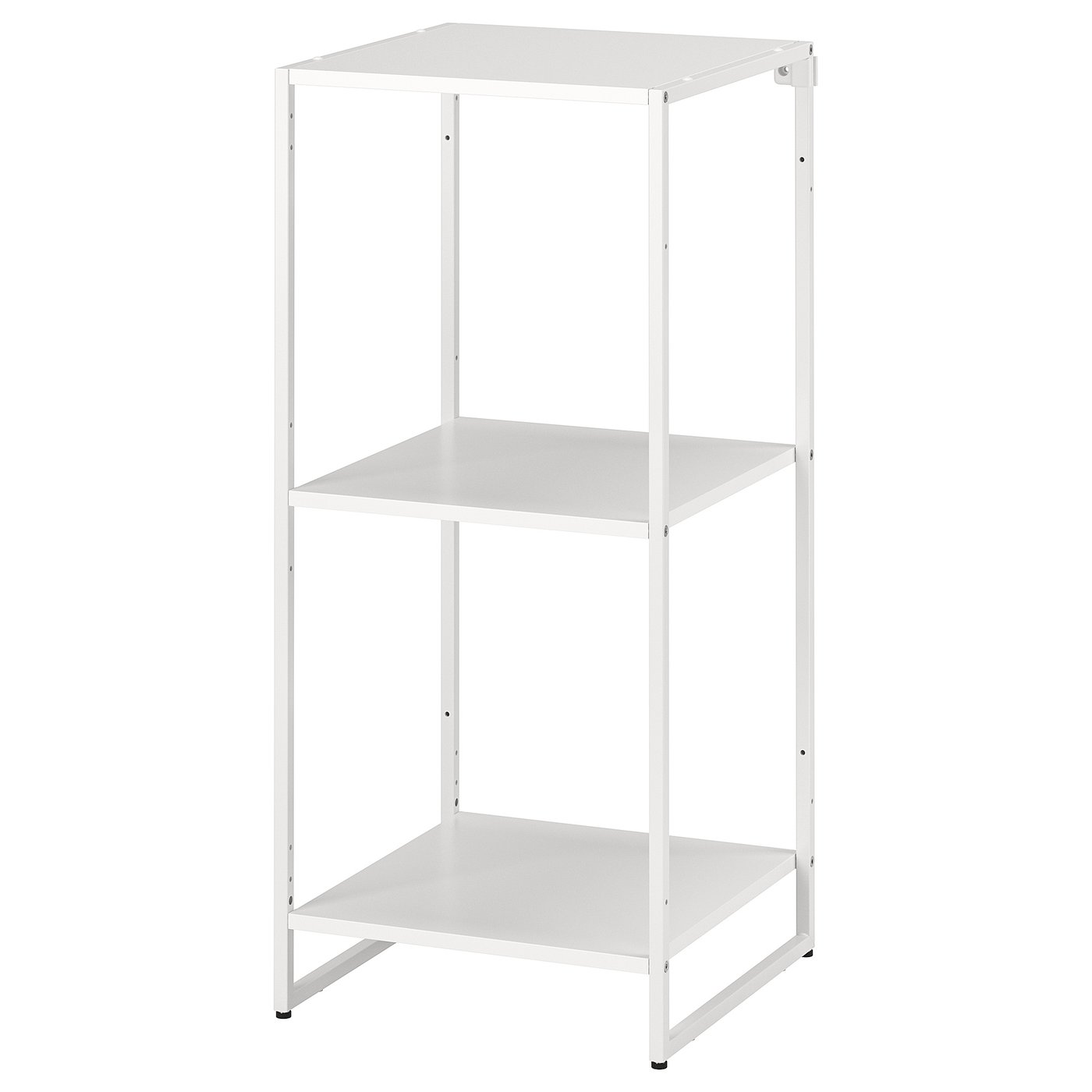 JOSTEIN etajeră, interior/exterior/metal alb, 41x40x90 cm - IKEA