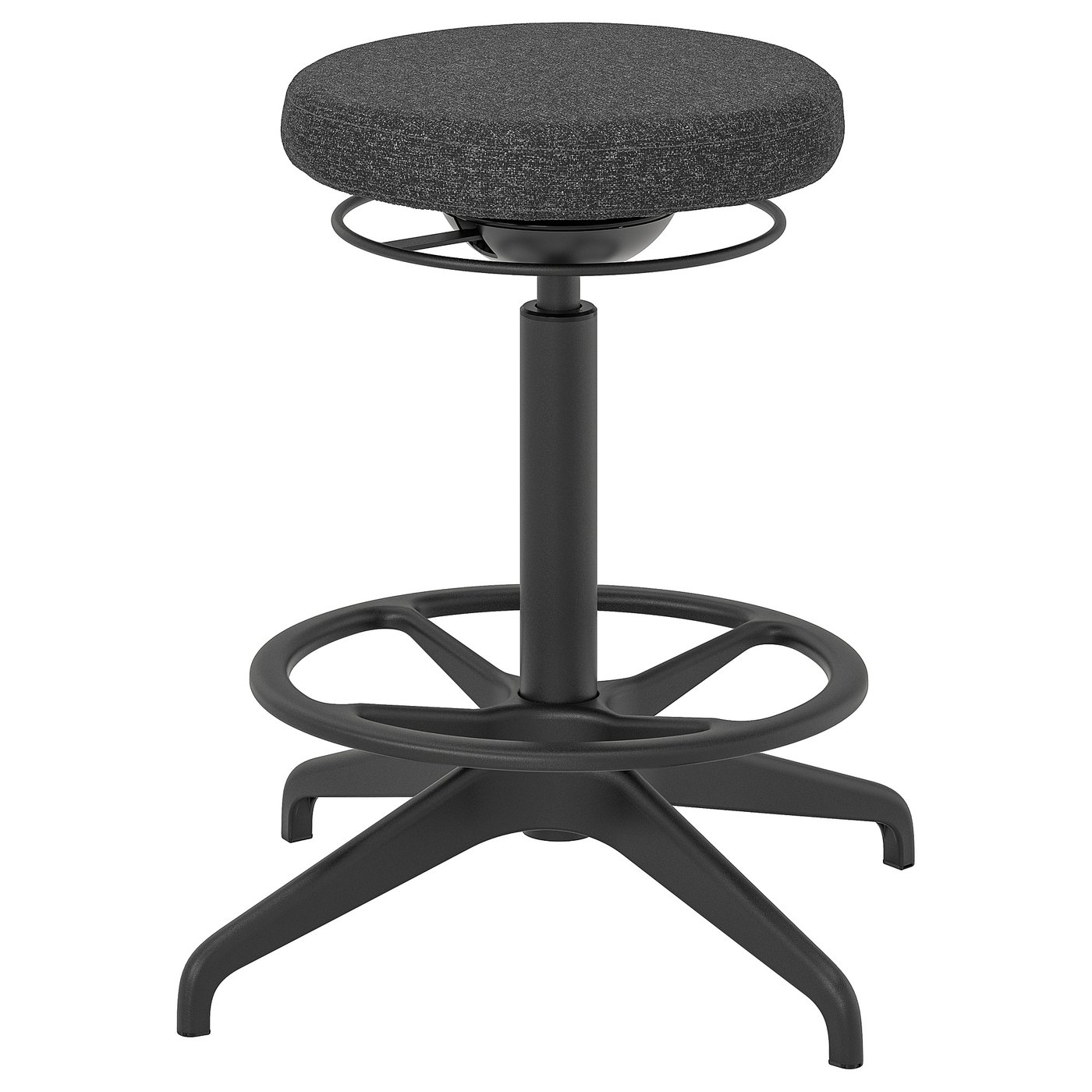 IKEA LIDKULLEN リドクレン LIDKULLEN Taburet /suport vertical, Gunnared gri închis - IKEA