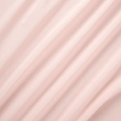 MOALISA: perdele roz pal, transparente, dreptunghiulare, cu cap de buzunar de tijă.