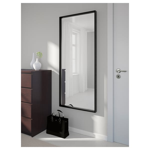 Nissedal Oglindă Negru 65x150 Cm Ikea