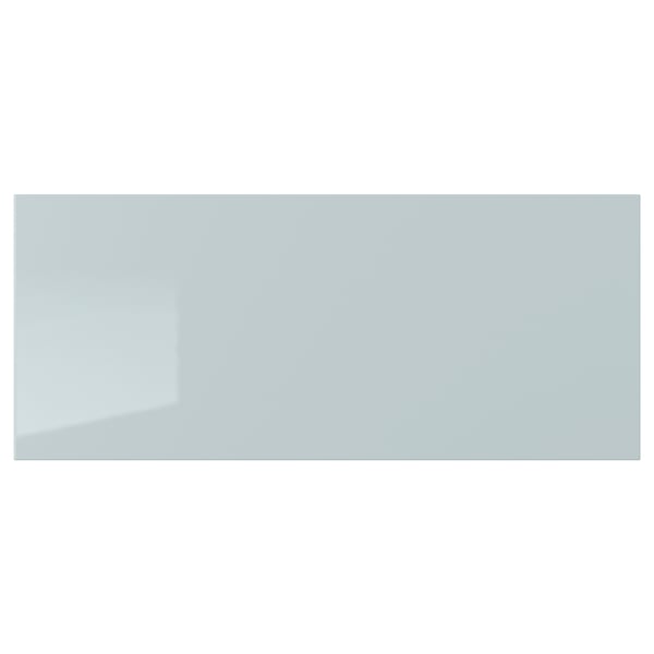 Sertar SELSVIKEN cu design dreptunghiular gri-albastru.