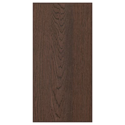 Față din lemn închis SINARP, furnir de stejar, dreptunghi, design modern.