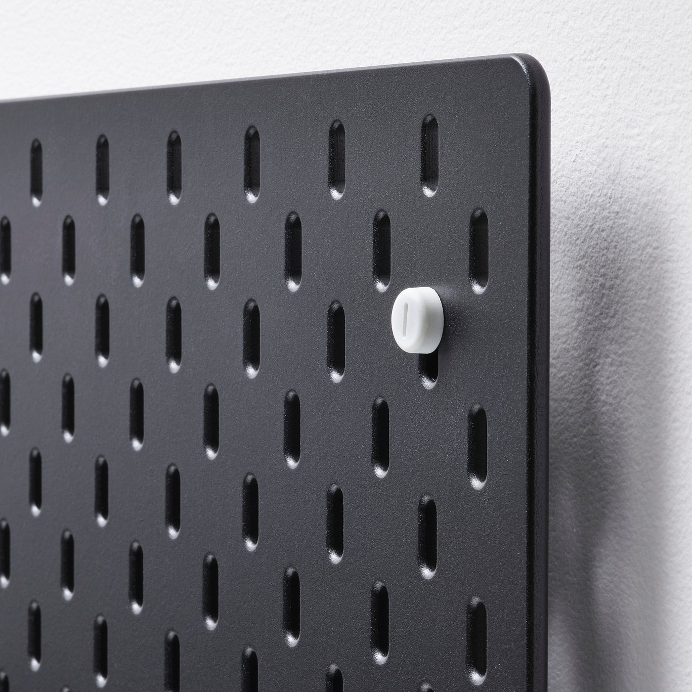 SKÅDIS panou perforat, negru, 36x56 cm - IKEA