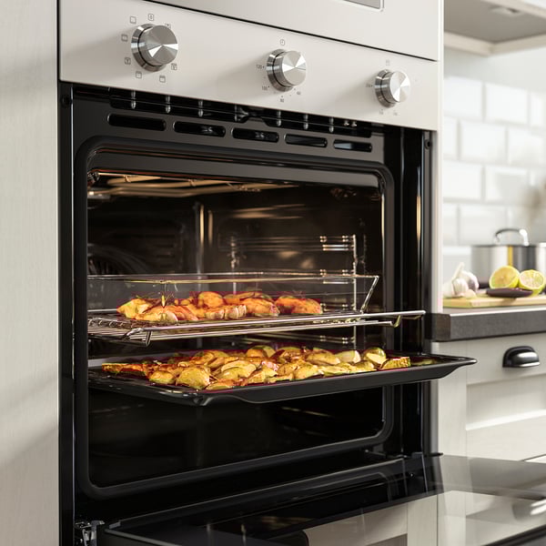 STENABY Cuptor cu ventilație, funcție grill alb/IKEA 300