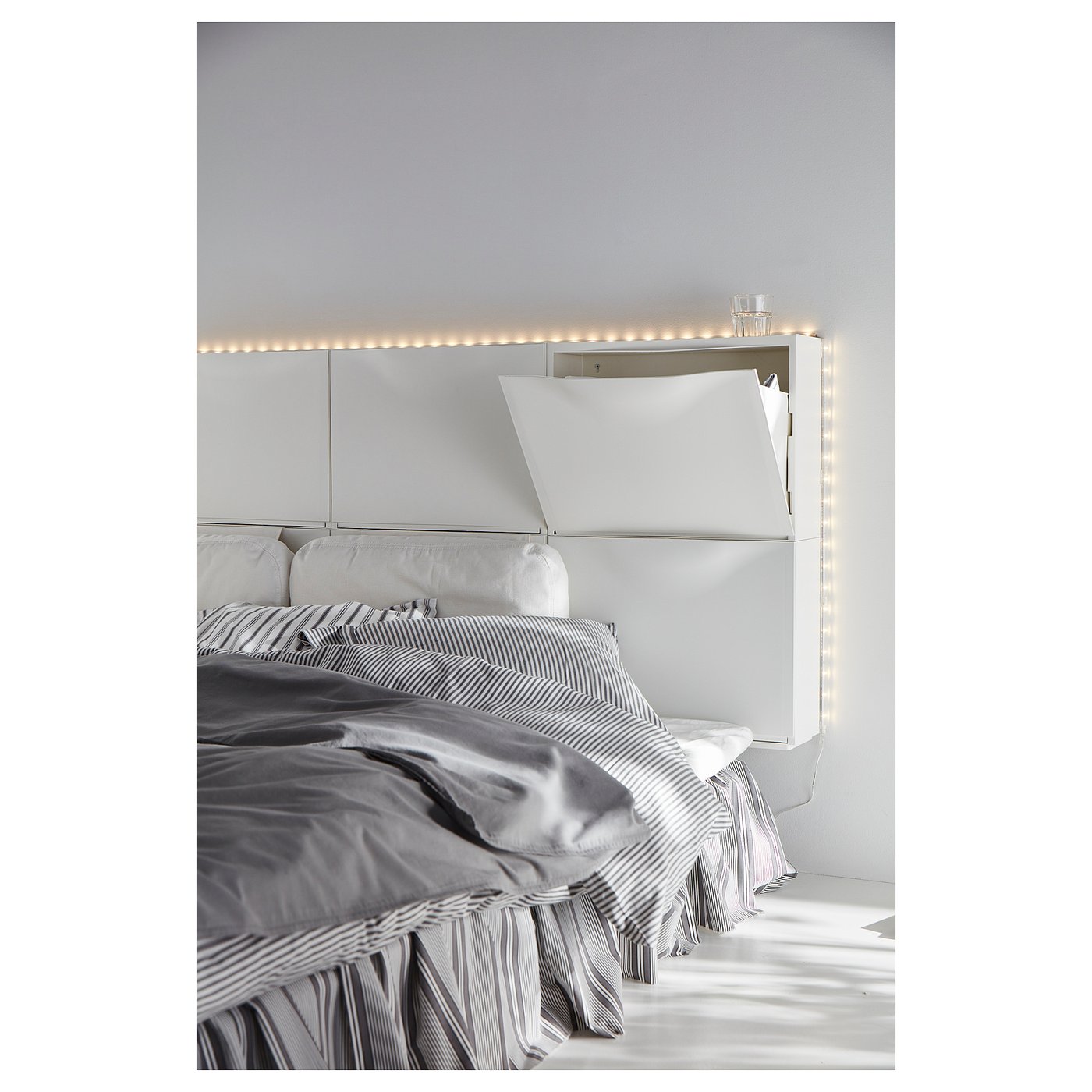 TRONES Dulap pantofi/depozitare, alb, 52x39 cm - IKEA