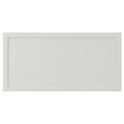 ASPUDDEN Front fioke, svetlosiva, 40x20 cm
