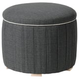 ÅTERLÖGA Tabure, s odlaganjem/Kilanda tamnosiva