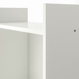 BAGGEBO Biblioteka, bela, 50x25x160 cm