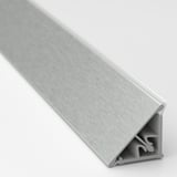 BASKETORP Krajnja traka za zid, boja nerđajućeg čelika/aluminijum