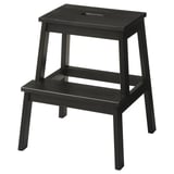 BEKVÄM Stolica s 2 stepenika, crna, 50 cm