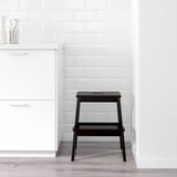 BEKVÄM Stolica s 2 stepenika, crna, 50 cm