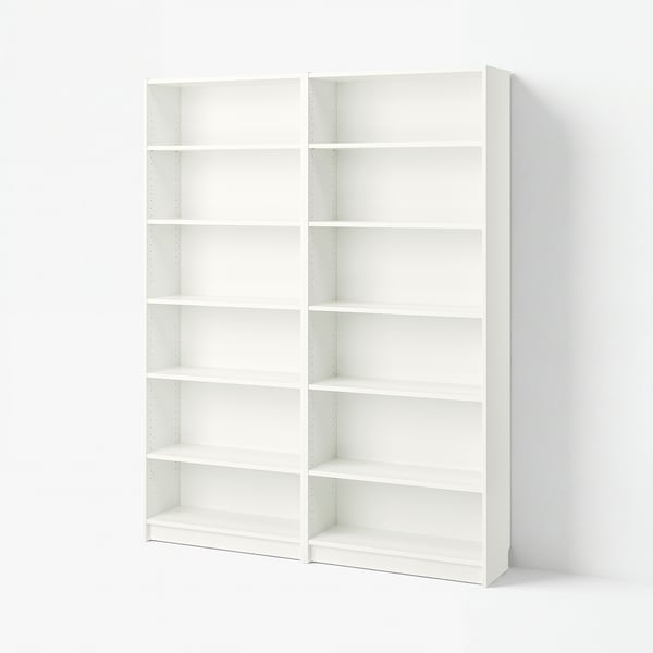 BILLY Biblioteka, bela, 160x28x202 cm