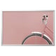 BJÖRKSTA Slika u ramu, roze bicikl/boja aluminijuma, 118x78 cm